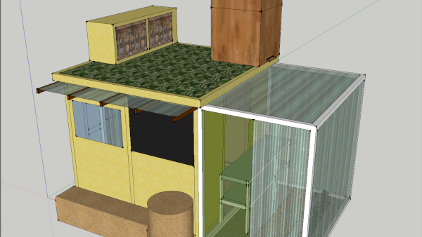 The Permaculture Shed-Greenhouse